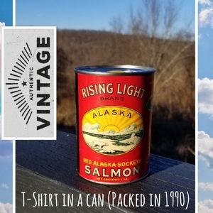 T-Shirt Packed In🥫Can In 1990 (31 years ago)